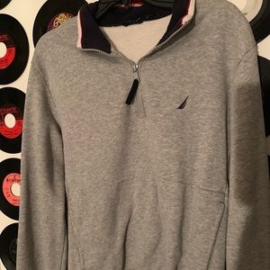 Nautica quarter zip crew neck